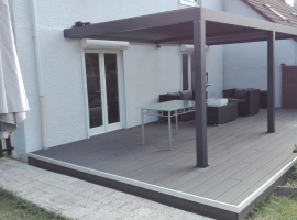 Terrasse Bois Composite – 32 m2