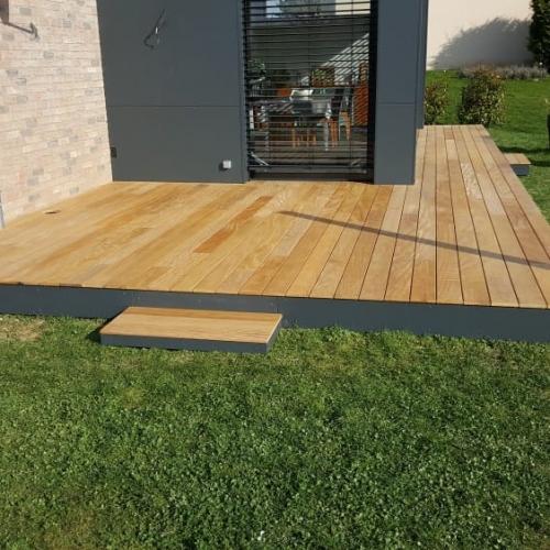 tecnhome - terrasse bois exotique - beyren les sierck - moselle - lorraine