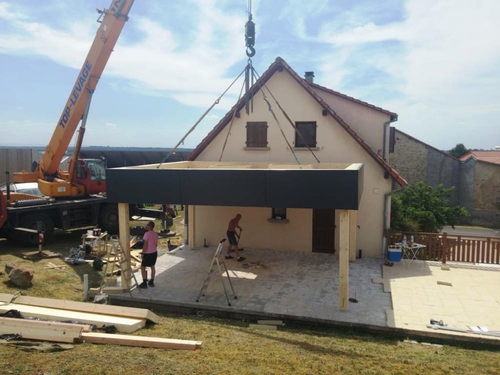 Bing 30m2 Extension Ossature Bois Tecnhome Bing 30m2 Extension Ossature Bois