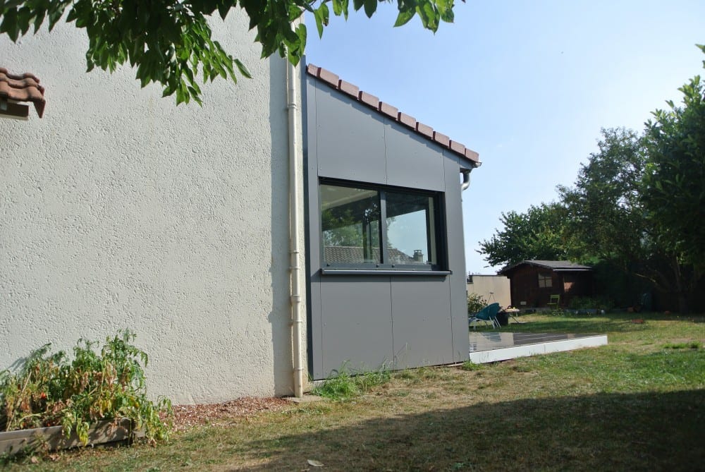 tecnhome-extension bardage composite ossature bois - terrasse gres cerame-40-m2-thionville - moselle-lorraine