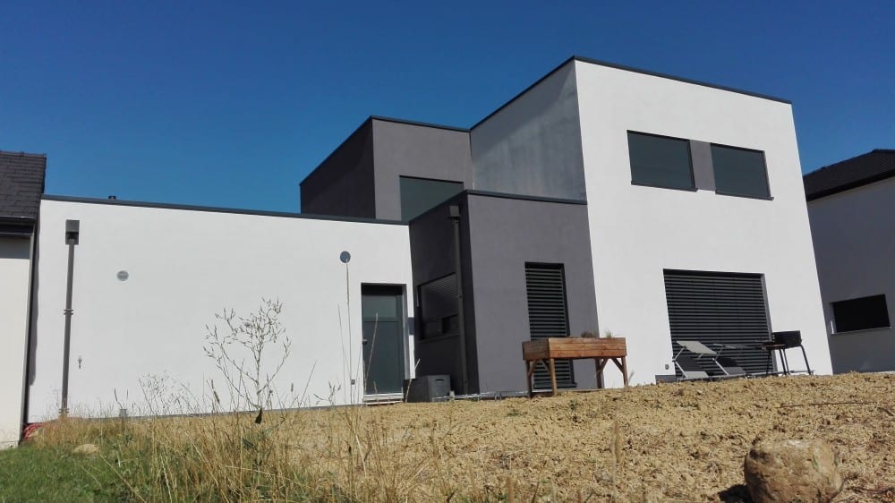 Elange – R+1 – 260 m2 – Maison ossature bois